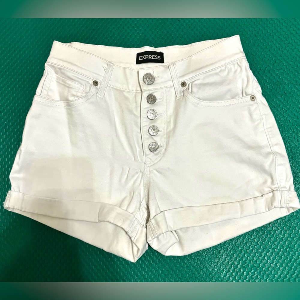 Express Button Up Shorts